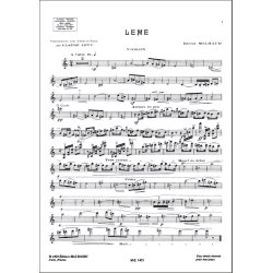 Saudades Do Brazil N 1 Leme Violon-Piano (Levy)